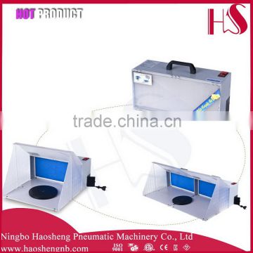HS-E420 spray extractor and hobby spray booth hobby painting workshop