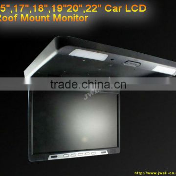 15 Inch Lcd Roof Mounted Monitor With Tv