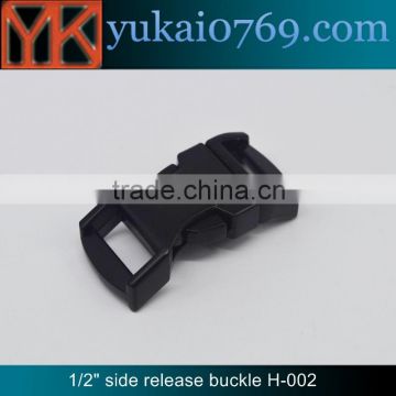Yukai high quality 13mm metal curved side release buckle for paracord bracelet                        
                                                Quality Choice