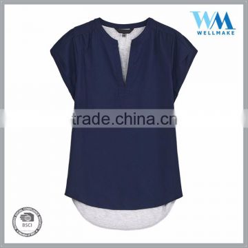 China factory women tee shirt blouse
