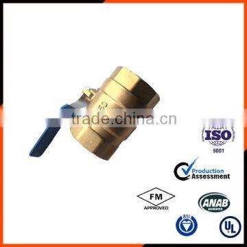 NPT DN50 level handle Brass ball valve