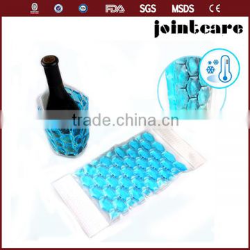 Ice pack bottle cooler gel sleeve;single beer bottle cooler