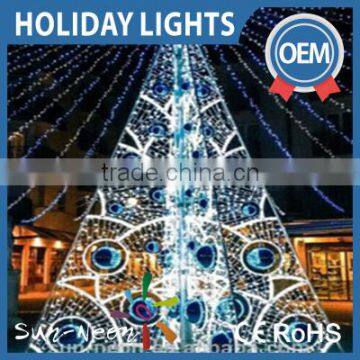 2015 Holiday Decoration Led Motif Street Light/christmas Tree