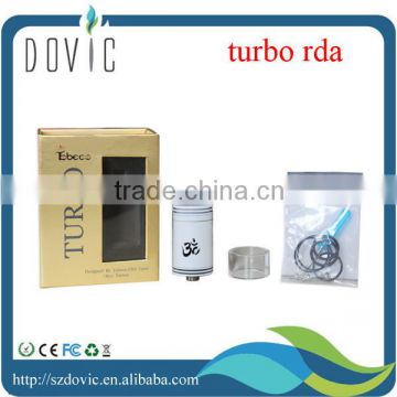 TOBECO Turbo RDA in White ,authentic ss/silver turbo in Stock