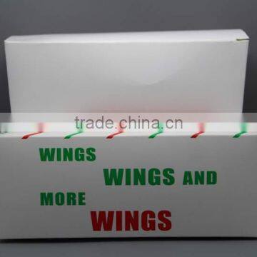 Disposable logo printed food grade paper packing large paper box