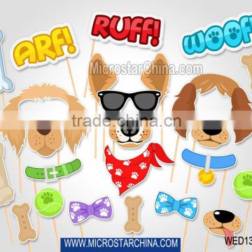 ARF RUFF WOOF word party decoration for fun photo props                        
                                                                                Supplier's Choice