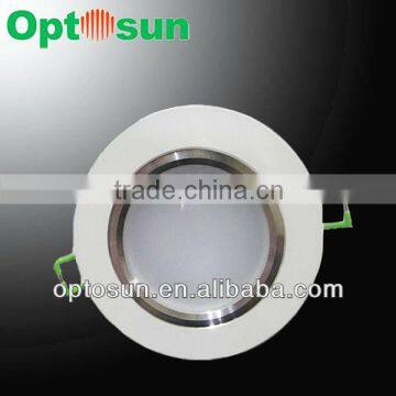 12 watt round led aluminium downlight