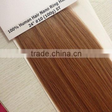 top quality hair weave brazilian hair china suppliers nano ring hair extension