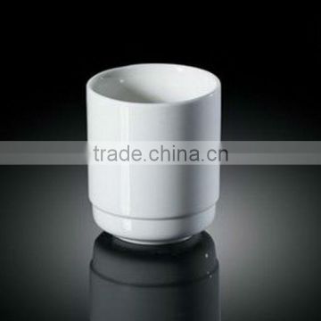 H2549 corundum porcelain 250ml ceramic tea cups without handles