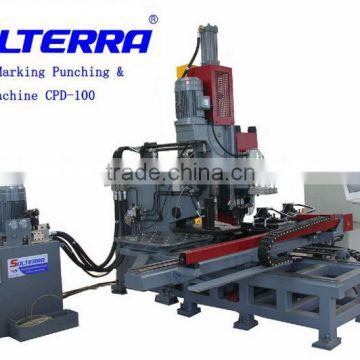 China Supplier CNC Punching Drilling Machine for Steel Plate CPD100