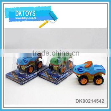 Plastic material friction car animal type