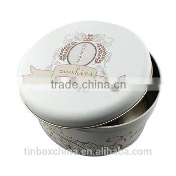 dongguan factory food grade round tins 2 oz for cookies