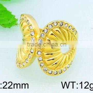 New design style high quality rings Jewelry plated stainless steel ring