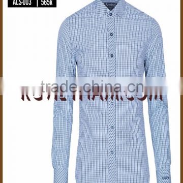 High Quality long Sleeve Slim-fit mens shirt