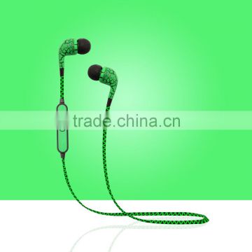 New candy colors leather sports earphones SNHALSAR S-22 sport bluetooth earbuds