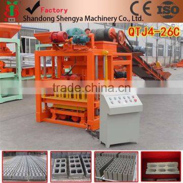 CE Certificate Shengya Brand Top Quality Automatic Concrete Block Moulding machine Made in China