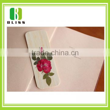 OEM Manufacturer Wholesale Cheap Custom Silk Woven Bookmark with Tassel