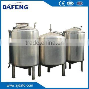 Vertical stainless steel liquid storage tank