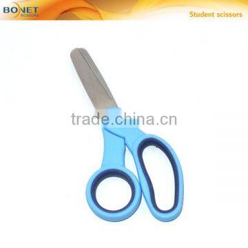 SSC0033B 5-1/4" big satin polished blades PP+TPR handle children scissors