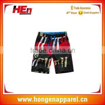 Hongen apparel Sublimated Board Shorts Unique Print Slim Fit Mens Short Boardshorts/Summer Beach Mens Hot Shorts