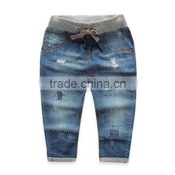 Fashion new model jeans patches of pants for baby boys