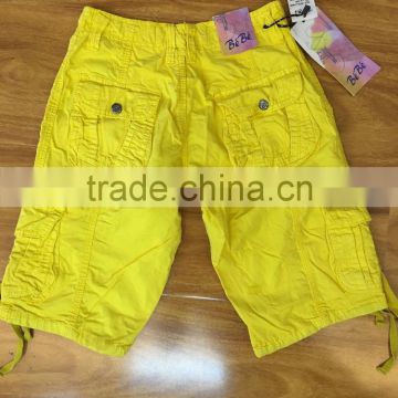 OEM service fashion boys children cargo shorts with pocket