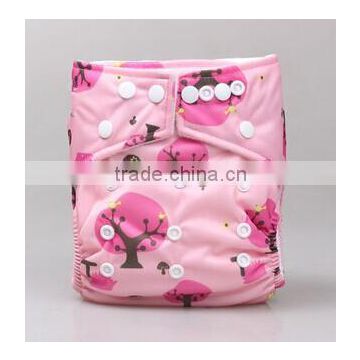 2016 New Design Baby Cloth Diapers Beautiful Printing