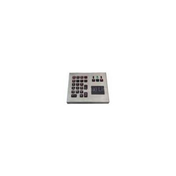 IP65 dynamic backlight pc keyboards/keypad with touchpad vandal proof waterproof