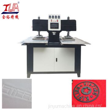 dongguan automatic oil press textile silicone embossing machine