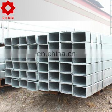 rectangular erw ms hollow section pre galvanized construction welded steel pipe for low pressure liquid delivery