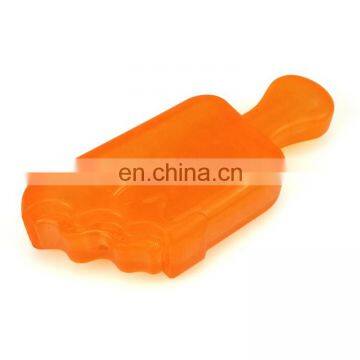 high quality dog toy ice sucker shaped squeaky dog toy