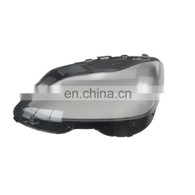 E-CLASS  New Style Black Border Headlight Glass Lens Cover for  212/E200/E260/E300 (14-16 Year)