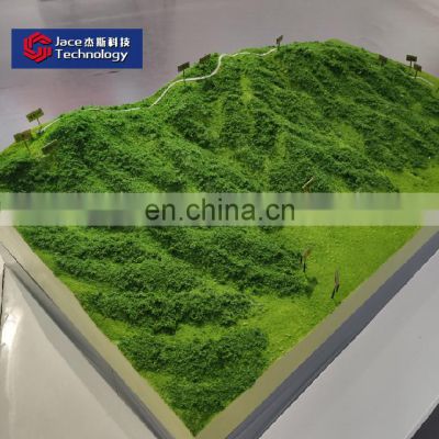 1 150 Architectural  topography scale model with LED Lighting Controller
