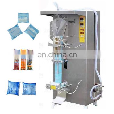 Full Automatic Bagging Form Fill Sealing Sachet Water Drinking Pure Water Packing Machine / Liquid Filling Machine