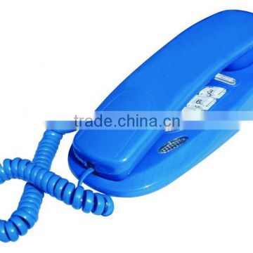 hot sale cheap slim corded telephone / wall mounted telephone / desktop or landline phone