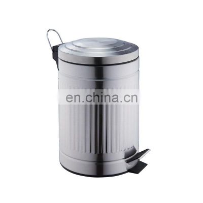 Indoor hotel cleaning accessory 12L garbage can waste storage bin