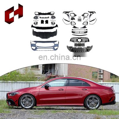 CH Original Front Rear Lip Fenders Hood Fender Refitting Parts Body Kit For Mercedes-Benz Cla W118 2019+ To Cla45