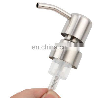 Modern Press Metal Soap Lotion Pump Foaming Bubble Pump Bottle Recyclable Dispenser Foam Pump For Hand Wash Bottle 24/410 28/410