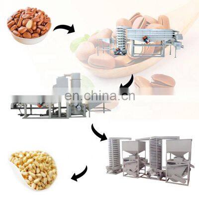 Hot Sale Mongolia Pine Cone Nut Cracker Pine Nut Cone Separating Machine Pine Nut Production Line