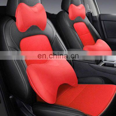 custom Black Orange Imitation fiber leather 360 degree full surrounded car seat cover kits fit for SOR ENTO 2011 2012 2013