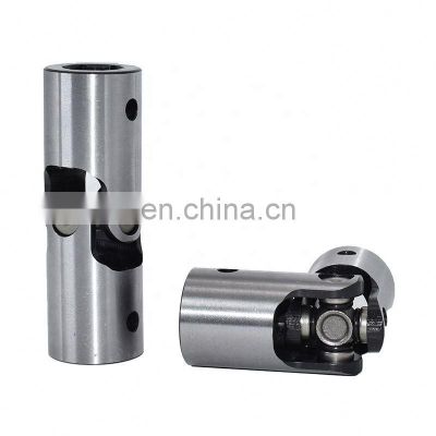 Small Universal Joint Polished Steel Flexible Joint Single or Double Universal Joint Propeller Shaft