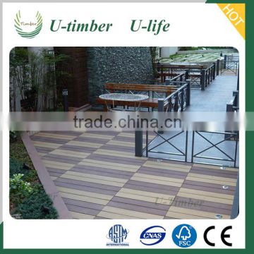 Huzhou outdoor composite wpc decking solid