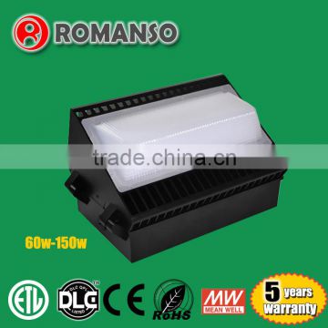 Shenzhen Manufacture ETL listed 80w cheap led wall pack lighting