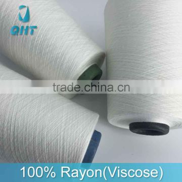 High tenacity Uniform Ring Spun 100% Rayon yarn