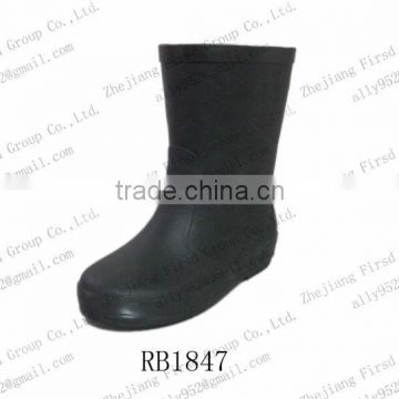 2013 classic dark rubber rain boots for kids
