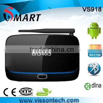 Vissontech cs918 android tv box rk3188 smart cs918 android tv box