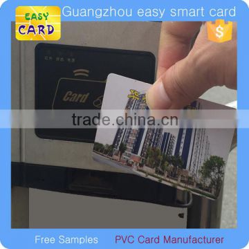 Low cost 125khz /13.56mhz frequency contactless rfid proximity smart card for visting card