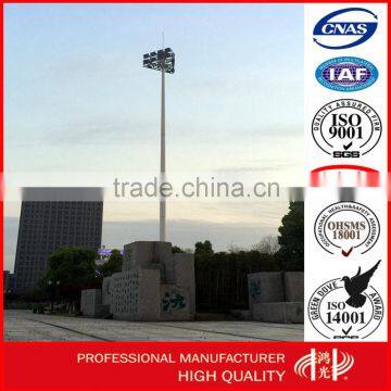 10-25 Meter High Mast Including All Lamps , Flood Lighting Pole for Residential Area Lighting