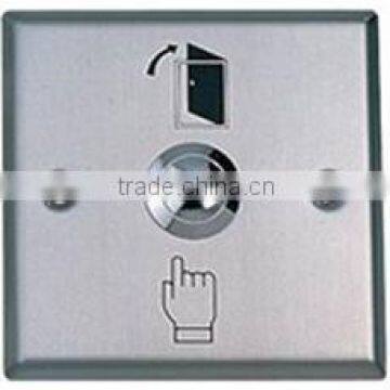 Stainless Steel Square Door Botton with LED Light used for Access Control System PY-DB14