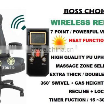 Wireless remote office massage chair made in anji China